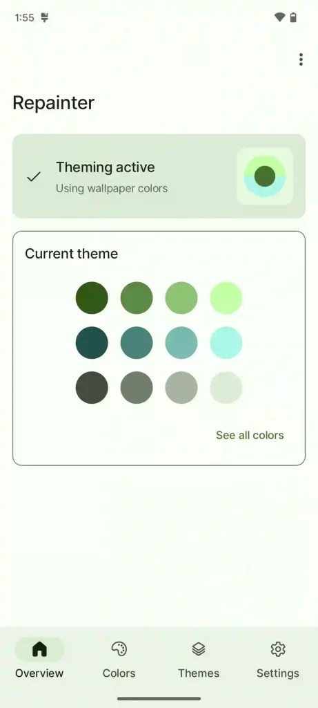 Repainter Dynamic Themes Mod APK 7