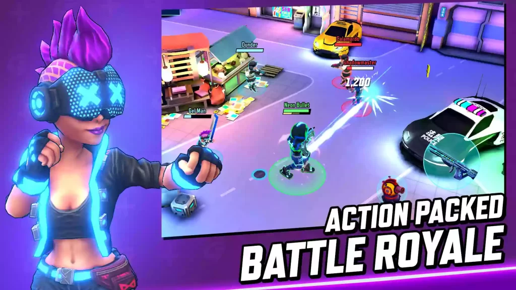 Gridpunk Battle Royale Mod Apk No Ads