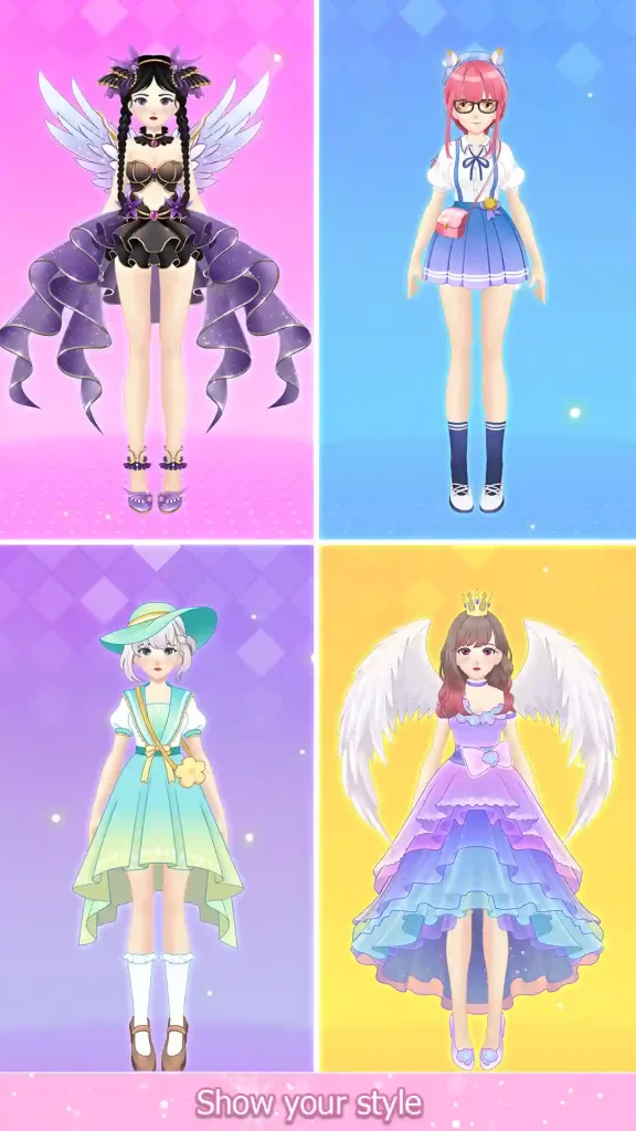 Anime Princess Dress Up ASMR Mod Apk For Android