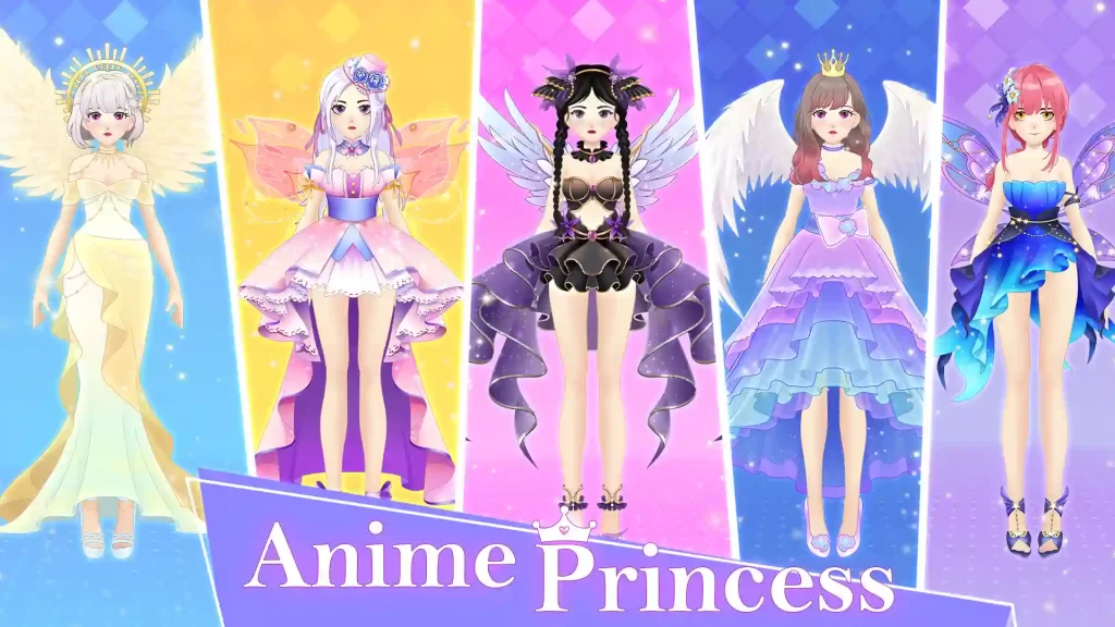 Anime Princess Dress Up ASMR Mod Apk Free Download