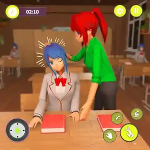 Anime School Girl Life 3D Sim Mod Apk Latest Version