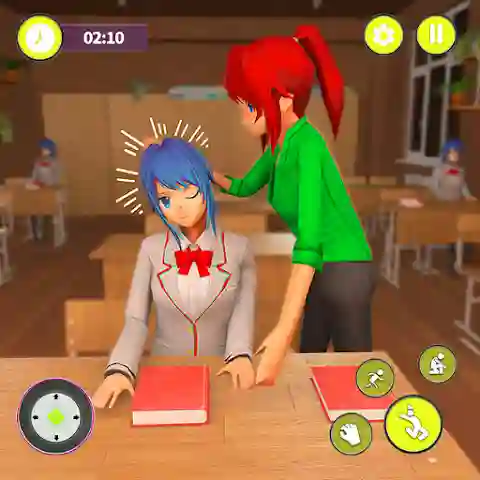 Anime School Girl Life 3D Sim Mod Apk Latest Version