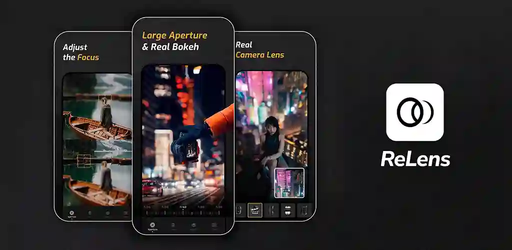 Focus &DSLR Blur–ReLens Camera Mod Apk (Premium Unlocked)