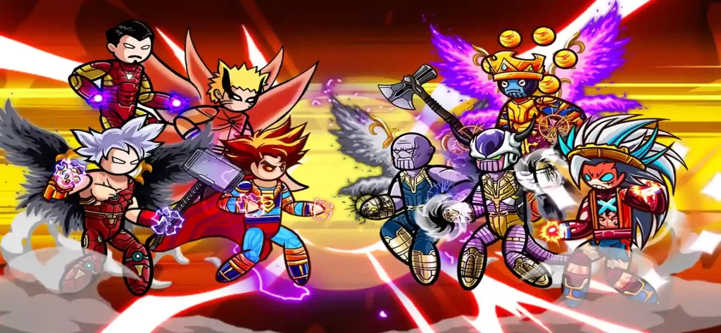 Stickman Warriors Super Heroes Mod Apk Latest Version