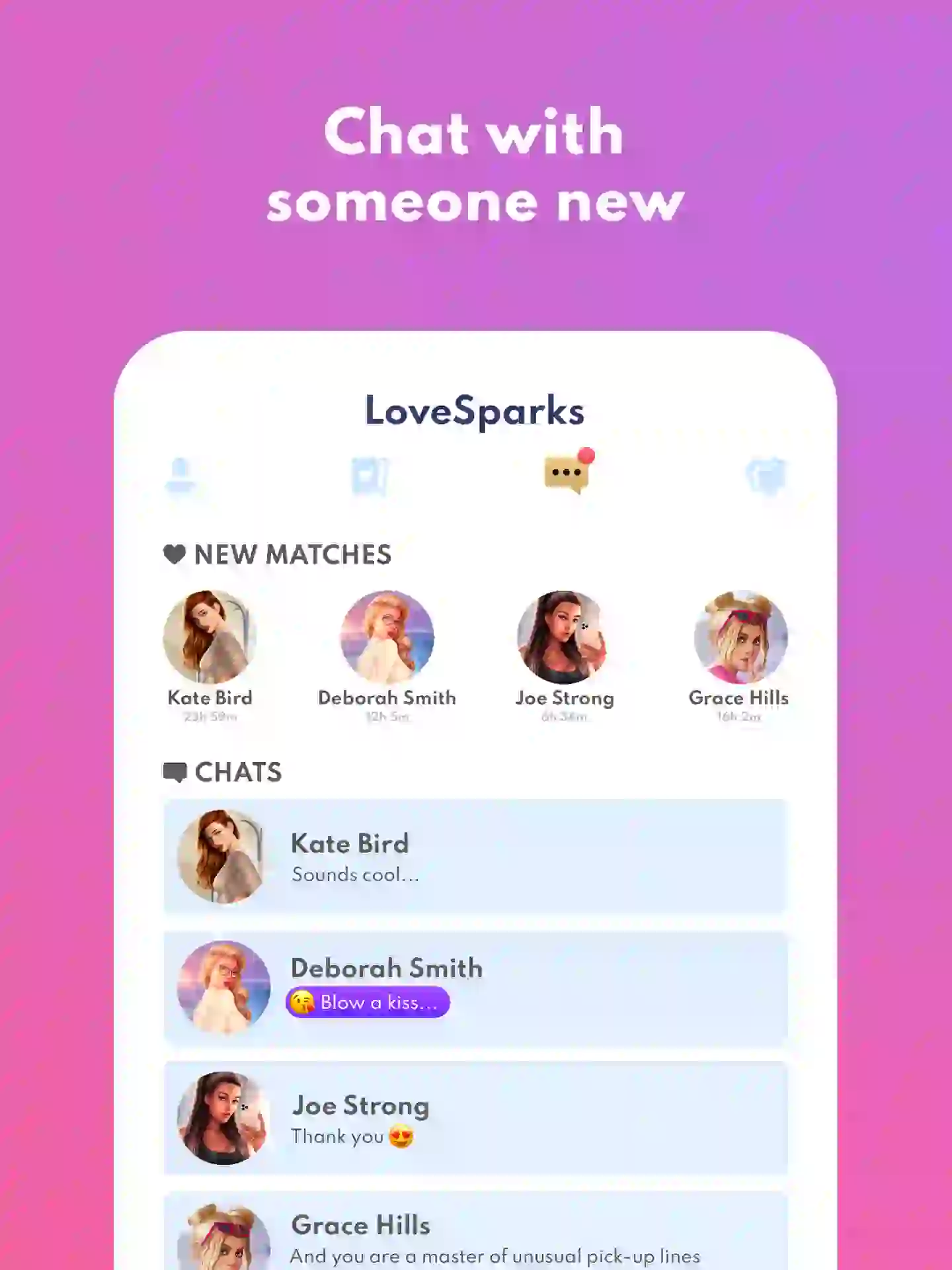 Love sparks игра