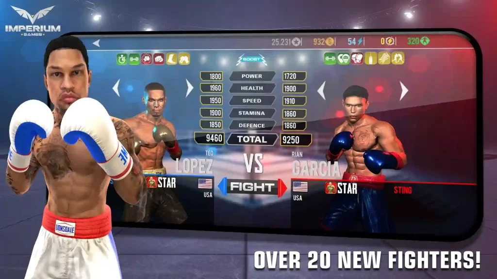 Boxing Fighting Clash Mod APK Unlocked All