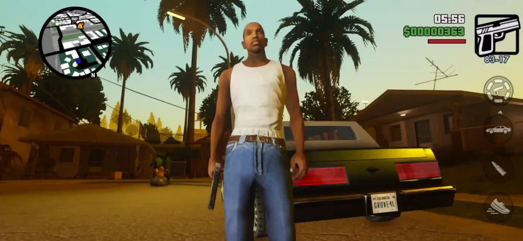 GTA San Andreas Definitive Edition Android APK OBB For Android 11