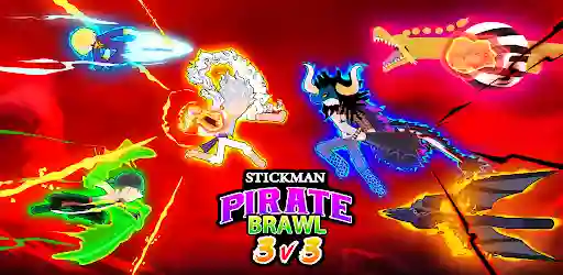 Stickman Pirates – Brawl 3v3 Mod APK 3.0 (Unlimited Money)