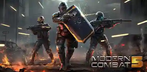 Modern Combat 5 Mod APK + OBB 5.9.2a (Unlimited Money and Gold)