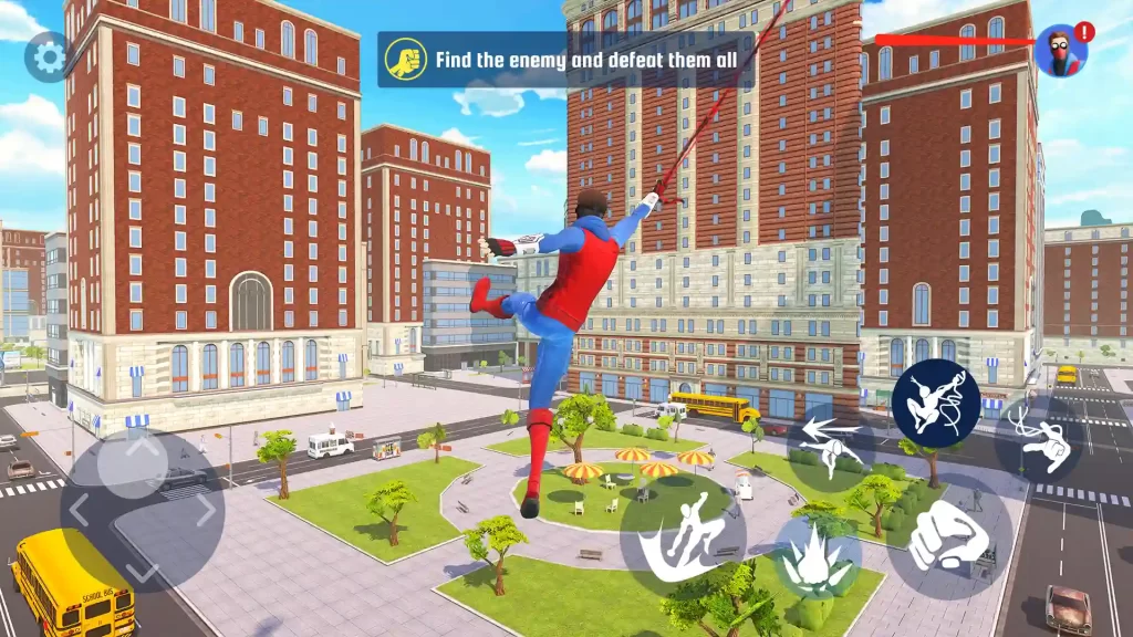 Spider Fighting Hero Game Mod APK For Android