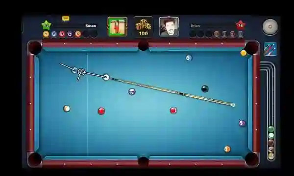 8 Ball Pool Long Line Mod APK Unlocked All