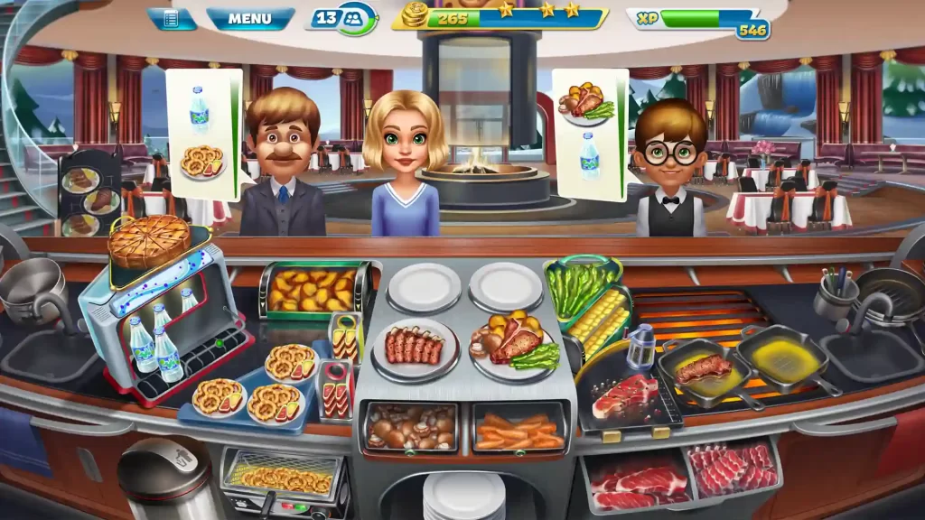 Cooking Fever Restaurant Game Mod APK Unlimited Coins