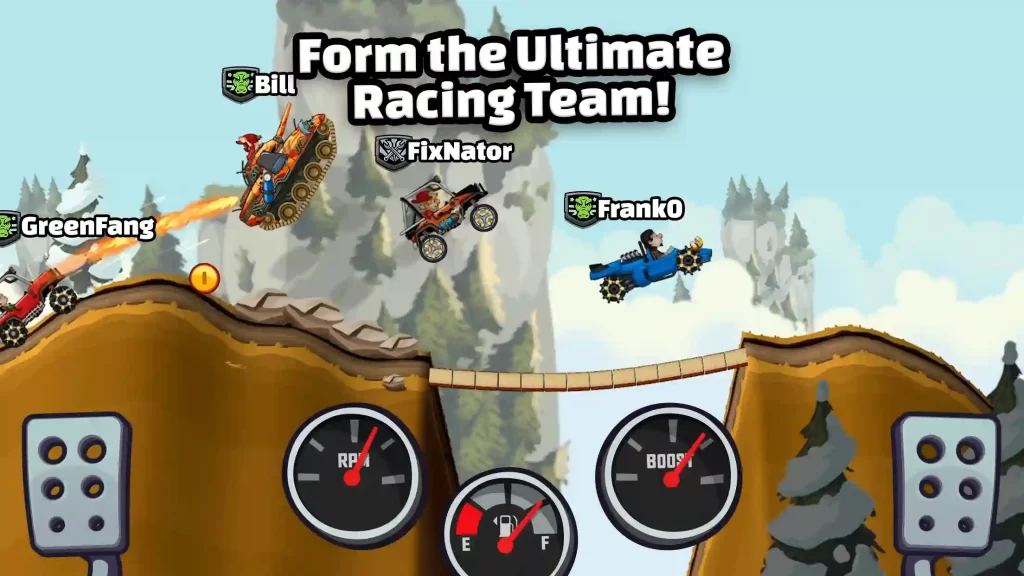 Hill Climb Racing 2 Mod APK All Cars Unlocked