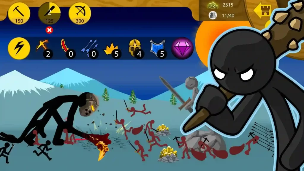 Stick War Legacy Mod APK Unlimited Gold