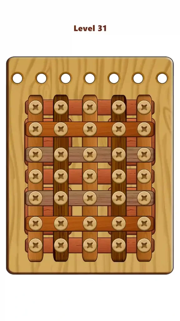 Wood Nuts Bolts Puzzle Mod APK Latest Version