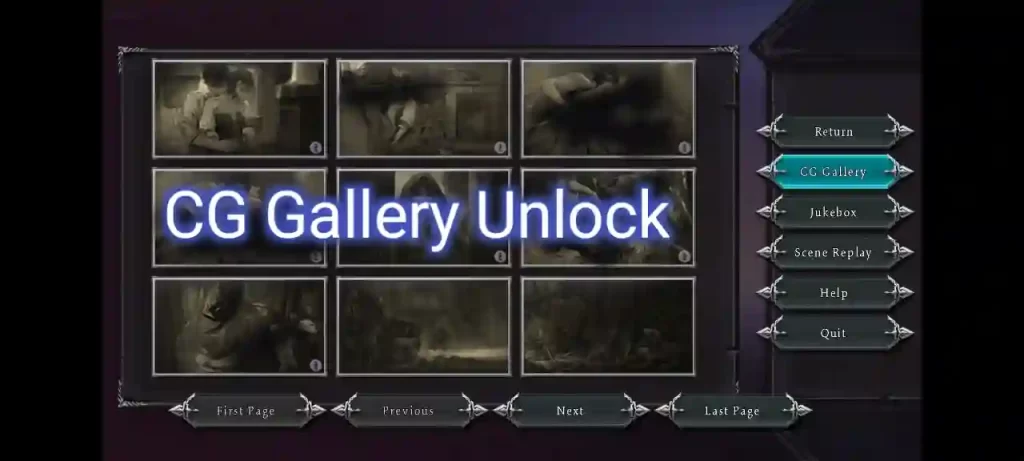 Seeds Of Chaos CG Gallery Unlock Mod