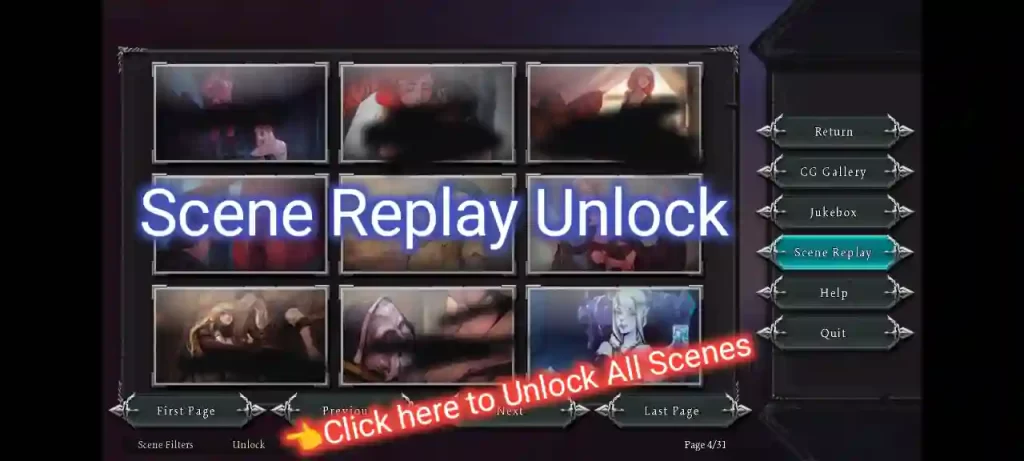 Seeds Of Chaos Scene Replay Unlock Mod