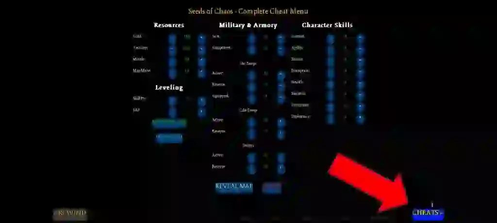 How To Use Seeds Of Chaos Cheats Mod