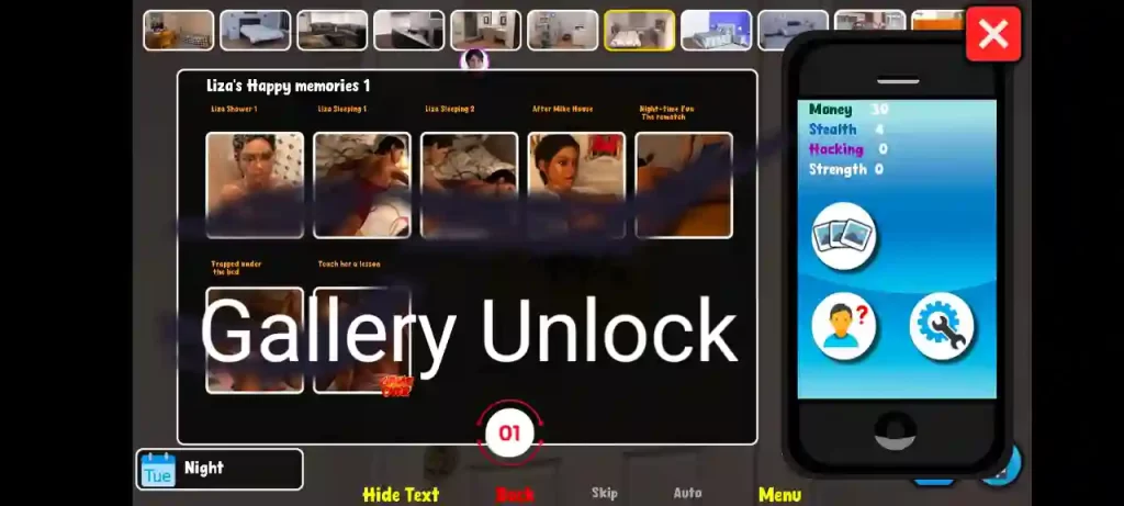 Bobbys Memoirs Of Depravity APK Gallery Unlock
