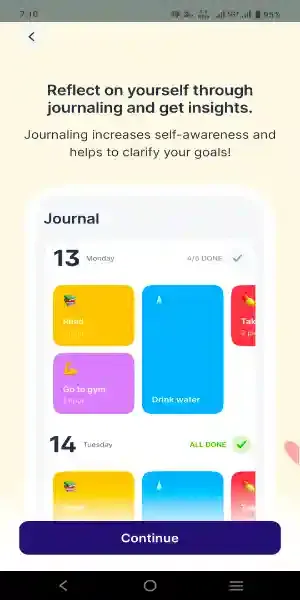 Dear Me Daily Routine Tracker MOD APK Free Subscription