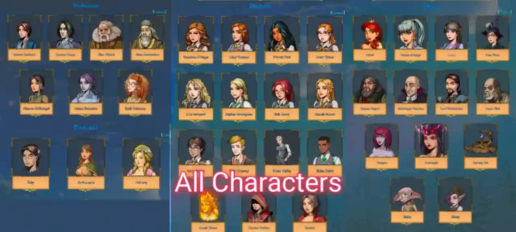 Innocent Witches All Characters