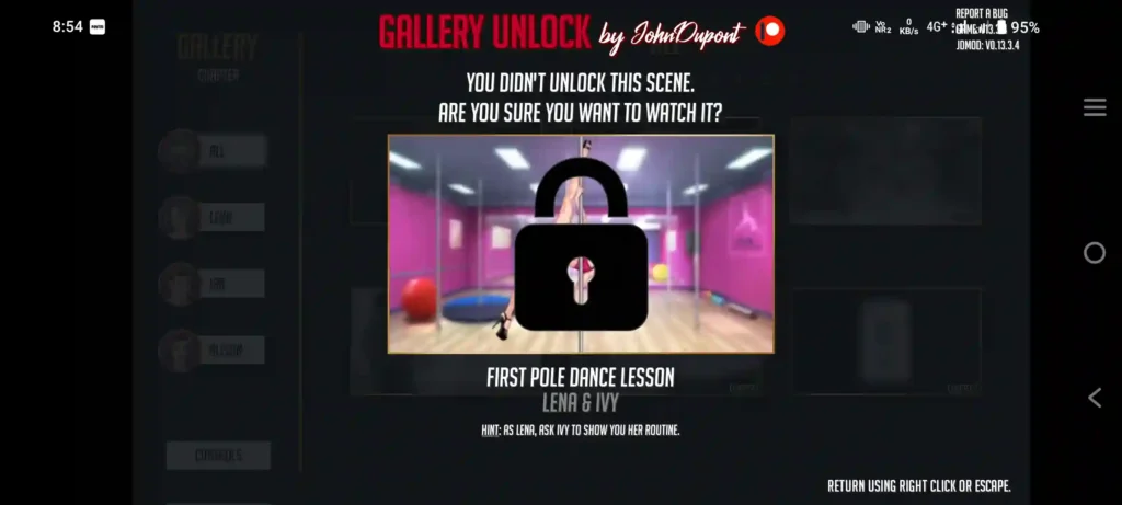 Our Red String APK Gallery Unlock