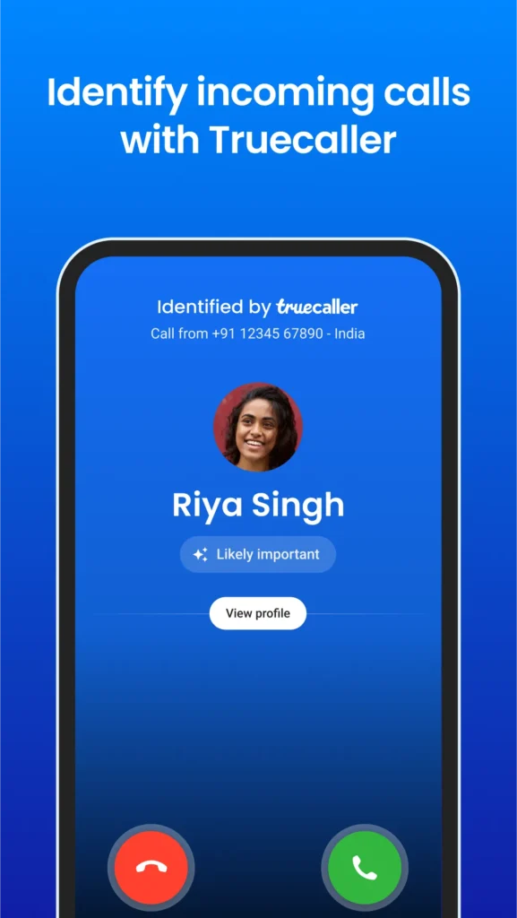Truecaller Mod APK Gold Unlocked