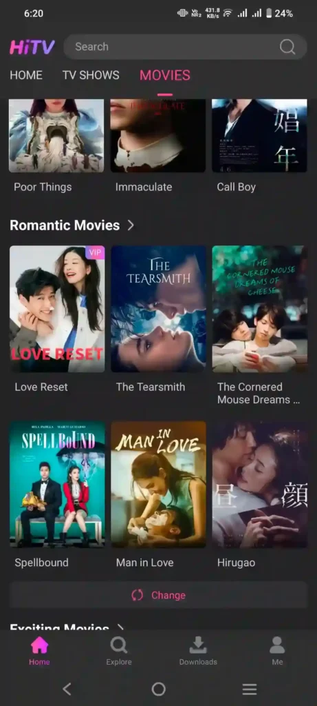 HiTV MOD APK Android