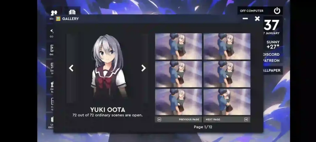 School Game Mod APK Gallery Unlock