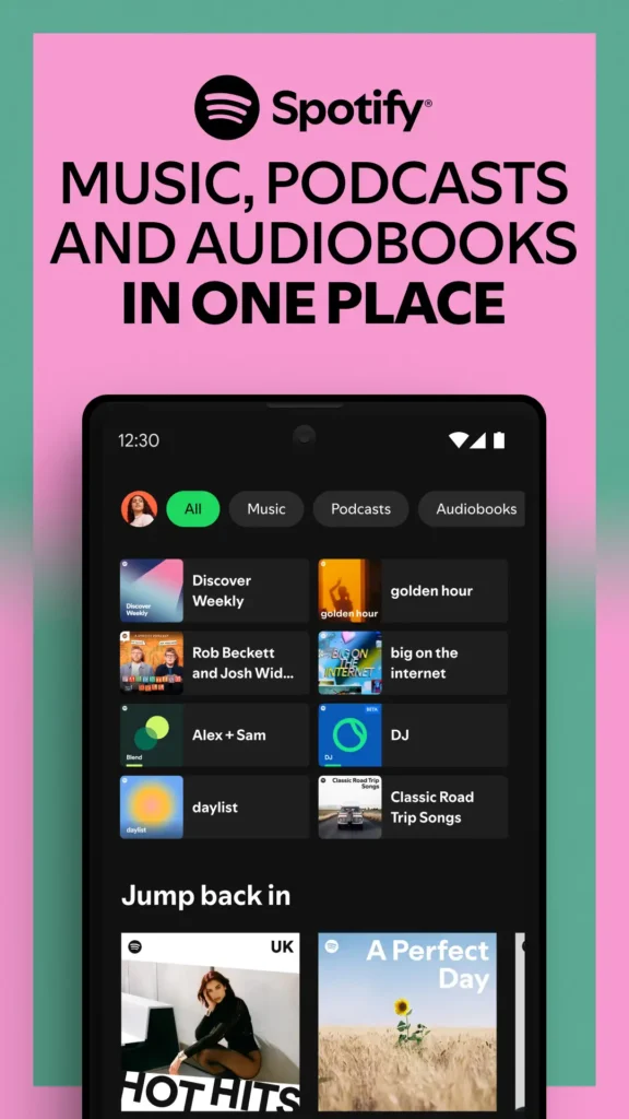 Spotify Premium MOD APK Music