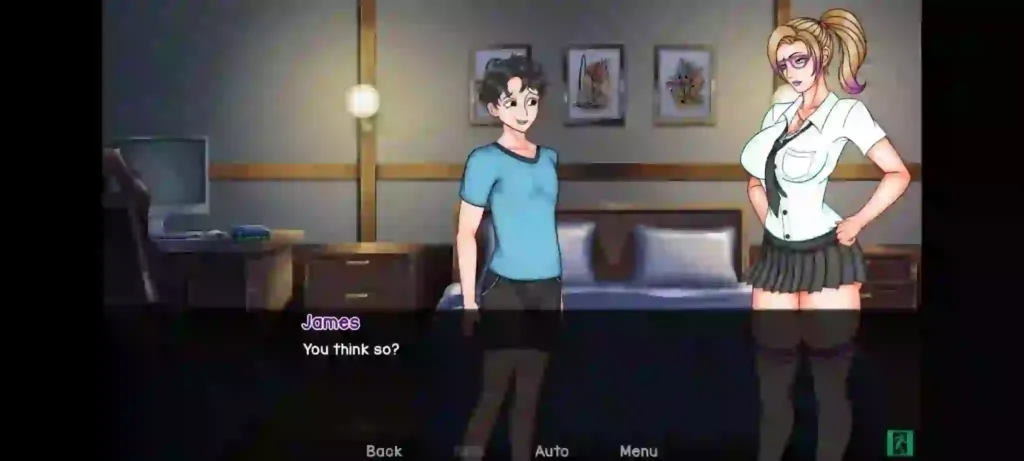 Adult Cartoon Visual Novel Game 2048x922