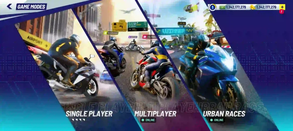 Extreme Motorcycle Simulator APK Screenshot 1