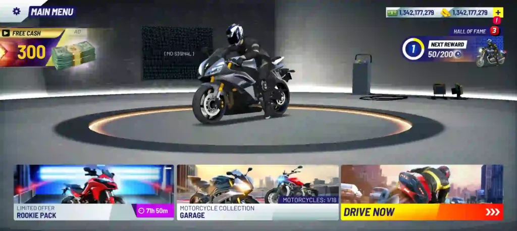 Extreme Motorcycle Simulator APK Screenshot 2