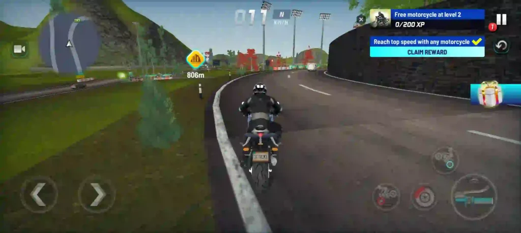 Extreme Motorcycle Simulator APK Screenshot 4