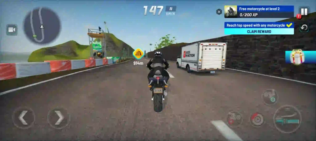 Extreme Motorcycle Simulator APK Screenshot 5