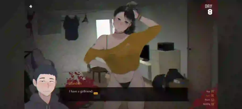 Tenants Of The Dead Girlfriend Character Scene