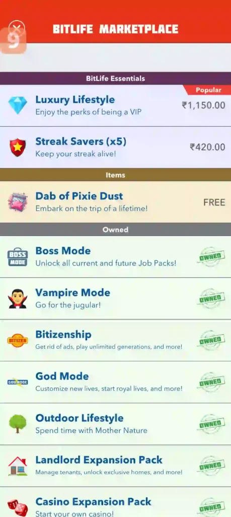 BitLife MOD APK Android