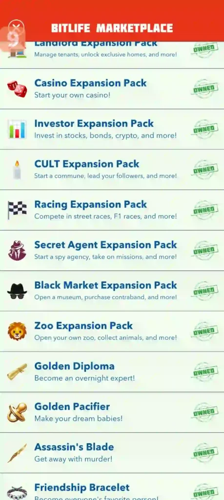 BitLife MOD APK Unlocked