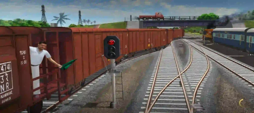 Indian Train Simulator Mod APK Screenshot 4