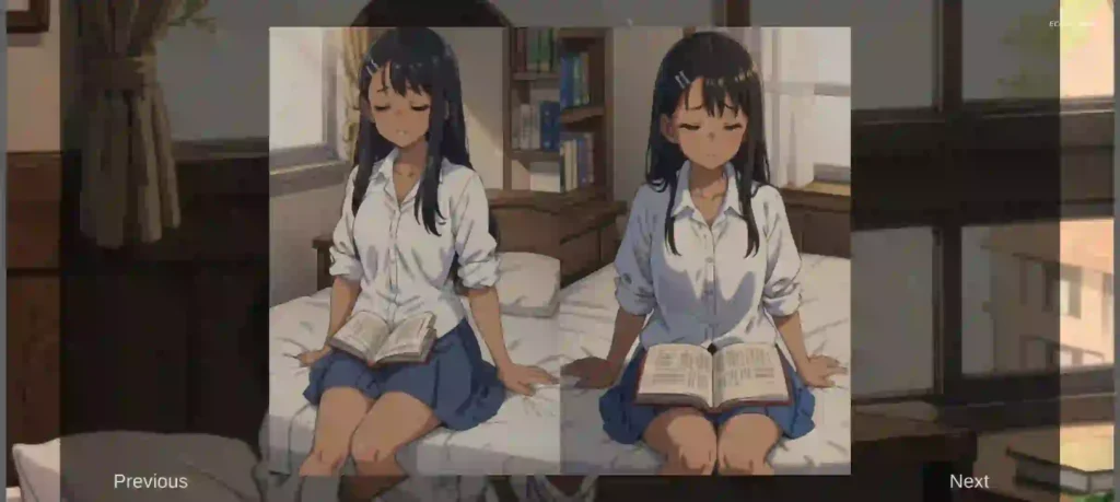Sleepy Study Girl APK Screenshot 1