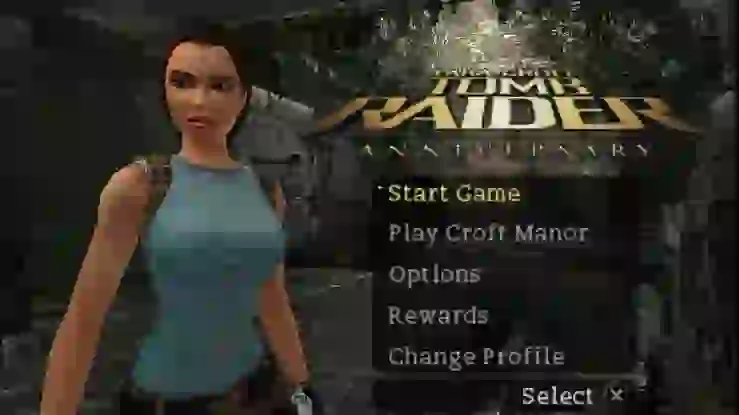 Tomb Raider Anniversary PPSSPP 1