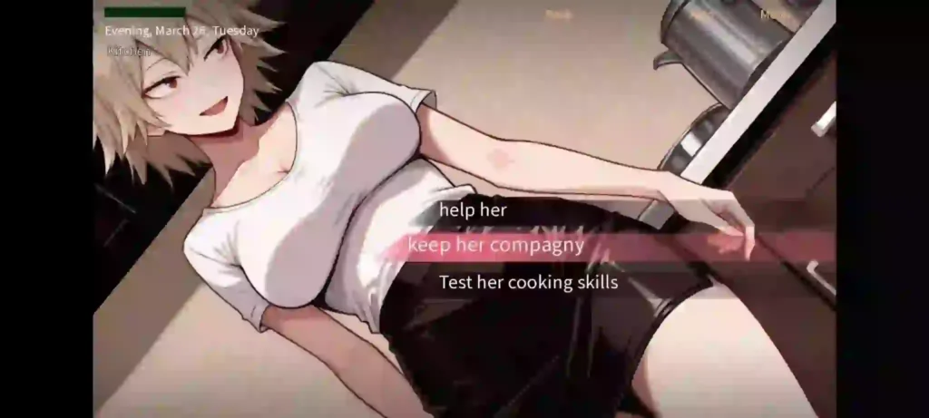 A Night With Mitsuki Bakugou APK Walkthrough Mod
