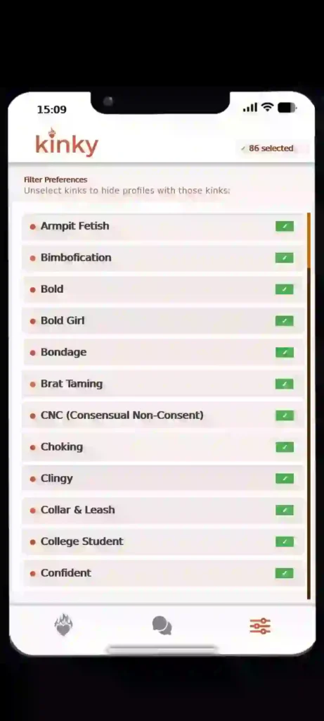 Kinky Phone Swipe To Seduce APK Cheat Codes