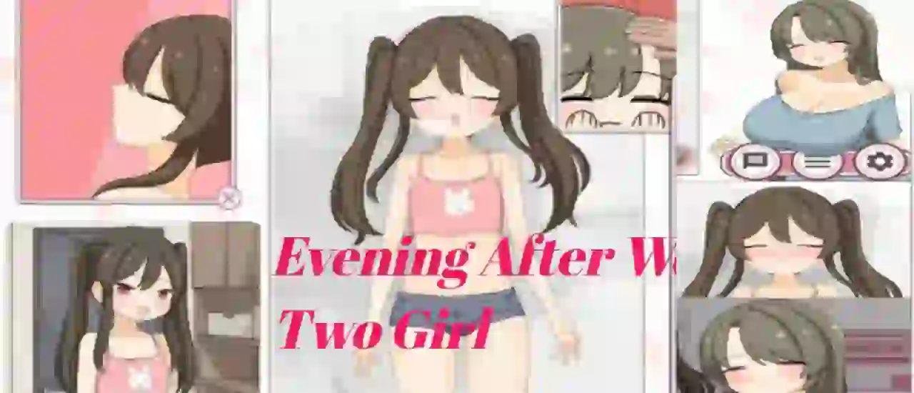 Evening After Work With Two Girl