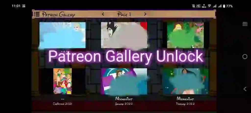 Park After Dark APK Patreon Gallery Unlock