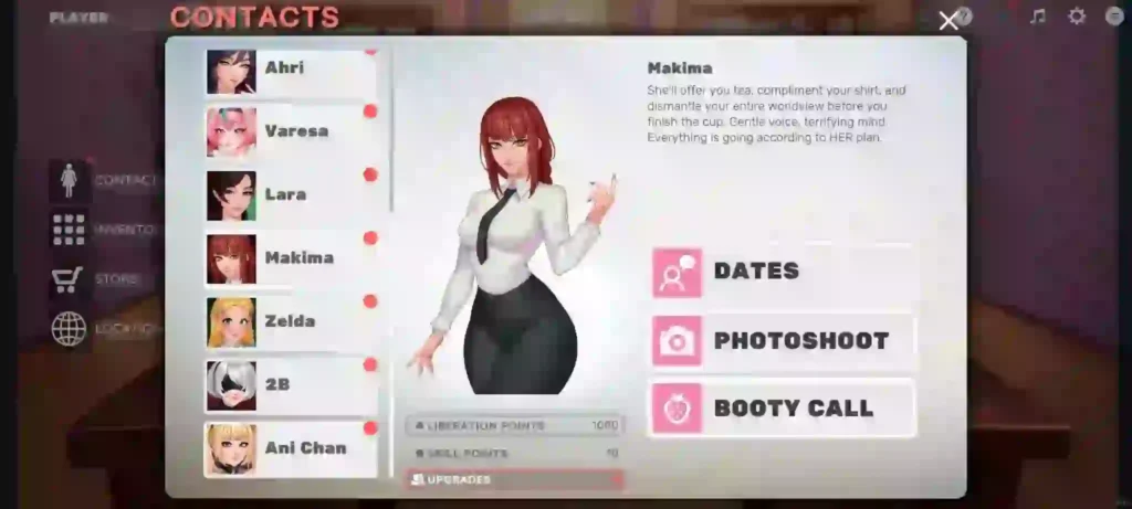 Horny Union Unlocked All Characters