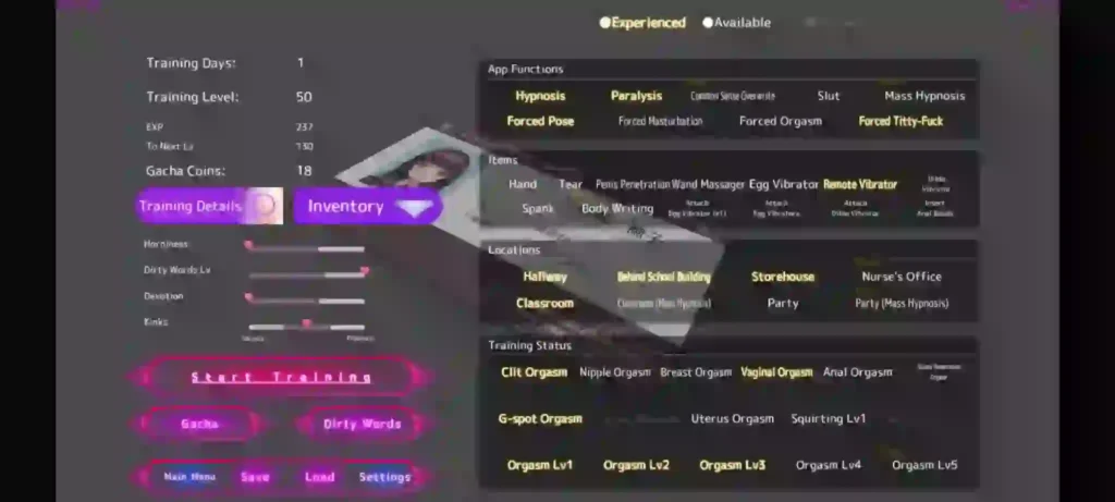 Hypno App 2 Complete Save Data File