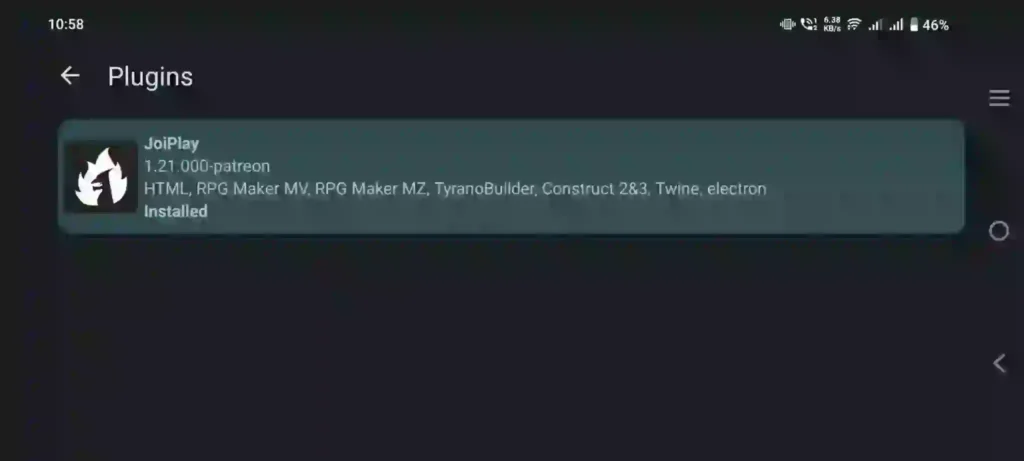 Joiplay APK Plugins