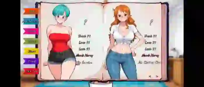Anime-Hot-Resort-Game-Max-All-Characters-Status